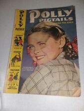 POLLY PIGTAILS #17 parents magazines 1947 golden age girls comics post ww2 era picture