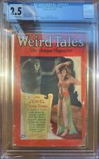 WEIRD TALES - April 1928 Pulp CGC 2.5 picture