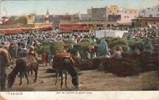 Postcard Tangier Morocco Market Grand Soko picture