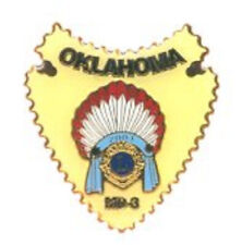 Lions Club Pins - Oklahoma 2001 Native American Indian picture