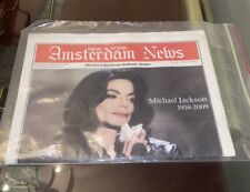 Michael Jackson Dead Tribute New York Amsterdam News July 2 2009 King Of Pop picture