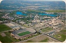 Notre Dame University Stadium Campus Aerial View Indiana Postcard c1950 picture