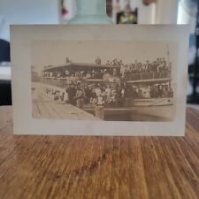 1911 RPPC Moon's Line River Party Grand Island C.S.S. & Y.P.S. Postcard picture