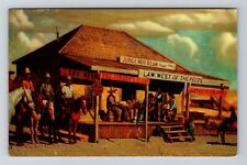 Langtry TX-Texas, Judge Roy Bean Museum Vintage Souvenir Postcard picture