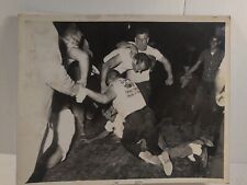 1966 Hialeah Speedway Auto Racing Stock 8x10 Fighting Fight Robert Day Jr Photo picture