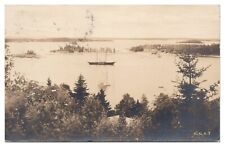 Real Photo Postcard RPPC Seal Harbor ME Chas. A. Townsend Photo c1924 J.P. House picture