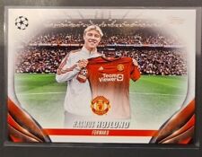 Sp Rasmus Hojlund Manchester United Topps UEFA Club Ucc 2024 Flagship picture