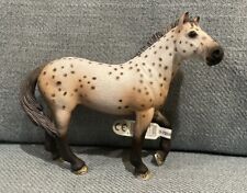 NEW Schleich Knabstrupper Stallion Horse RETIRED Animal Toy 13689 picture