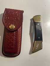 Case XX USA SS 2159L SSP Large Brass Pocket Folding Knife Lockback, New picture