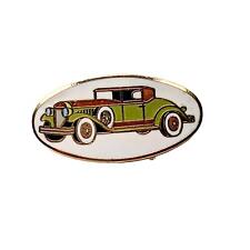 Vintage Duesenberg Car Oval Lapel Pin picture