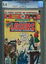 1976 DC OUR FIGHTING FORCES #168 CGC 9.4 OWW  PAGES picture