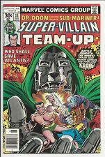 Super-Villian Team-Up #13 NM- 9.2 Off-White Pages (1975 Series) picture