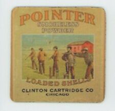 Pointer Ammo Box COASTER  - Trap Shooting - Clinton Cartridge Co. Chicago picture