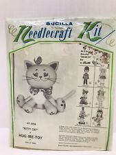 Vintage Bucilla Needlecraft Kit 3098 Kitty Cat Hug-Me-Toy Unopened picture