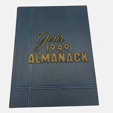 Vintage 1949 The Almanack Yearbook Franklin College Indiana picture