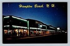 Hampton Beach NH-New Hampshire, Famous Casino, Advertising, Vintage Postcard picture