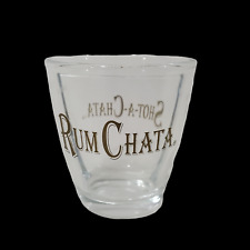 New Rum Chata Shot-A-Chata Divided Shot Glass Barware 1.75 oz picture
