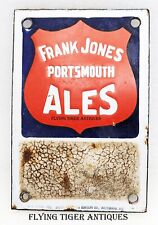 Rare Pre-Prohibition ca 1910 Frank Jones Portsmouth Ales Porcelain Match Strike picture