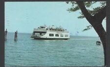 1978 Postcard MV Champlain Ferry most Beautiful Ferry Crossing in North America picture