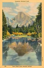 Vintage unused 1930-50, Half Dome, Yosemite Nat. Park, CA picture