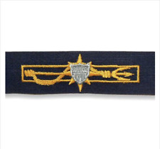 GENUINE U.S. COAST GUARD EMBROIDERED BADGE: MARINE SAFETY INSPECTOR - RIPSTOP FA picture