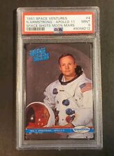 1991 Neil Armstrong Space Shots Ventures Moon Mars Apollo 11 Graded PSA MINT 9 picture