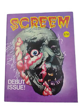 Screem Magazine #1 Debut Issue, 2nd Edition Rare Hard to Find. In Great Shape picture