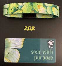zox wristband medium SOAR WITH PURPOSE *Butterflies* *Metamorphasis* picture
