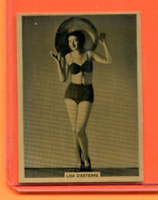 1939 ARDATH CIGARETES CAMERA STUDIES TOBACCO CARD LISA D'ESTERRE picture