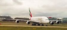  Emirates Airbus A380-800 at London Heathrow Airport  picture