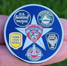 Texas Rangers Department of Public Safety Challenge Coin Rare Authentic  picture