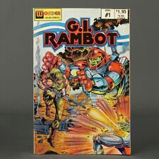 GI RAMBOT #1 Wonder Color Comics 1987 G.I. Rambot 231208U picture