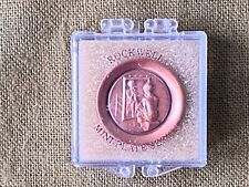 1979 LTD. ED. Creative World GIRL AT THE MIRROR MINI-PLATE Rockwell BAS-RELIEF picture