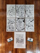  X-FORCE Keepsake Collection *Original ROB LIEFELD ARTWORK laminated 6x9 Cards  picture
