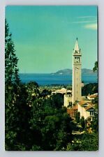Berkeley CA-California, University of California, SF Bay, Vintage Postcard picture