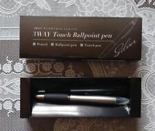 Multi-function pen, 3-way stylus, ballpoint pen, special graphite pencil, silver picture