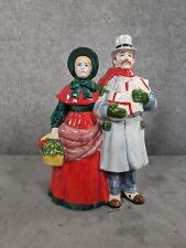 Vintage Ebeling & Reuss Christmas Musical Figure Victorian Couple #82235 Works picture