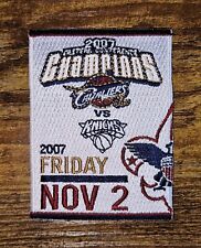 Cleveland Cavaliers New York Knicks 2007 Boy Scout Sport Patch picture