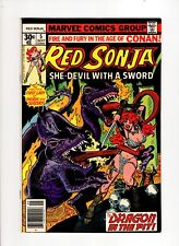RED SONJA #5 (1977): Nice Book picture