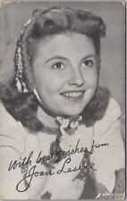 1940s JOAN LESLIE Arcade Mutoscope Card - Actress / Sergeant York / High Sierra picture