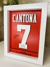 Handmade 3D Wooden Decoration Frame With Eric Cantona #7 Manchester United picture
