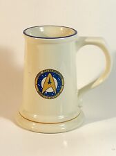 Pfaltzgraff Star Trek USS Enterprise NCC-1701-A Beer Stein Tankard Mug 1993 picture