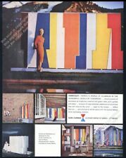1958 Herbert Bayer Kaleidoscreen art photos Alcoa aluminum vintage print ad picture