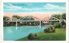 Steel Arch Bridge Kansas River 1930 KS  picture