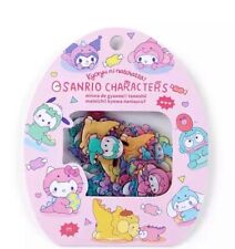 Sanrio Characters Dinosaur Series Flake Seal Stickers Hello Kitty Pompompurin picture