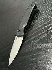CIVIVI Altus Button Knife Black G10 Handle 2.97
