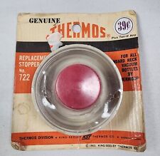 1963 Vintage GENUINE THERMOS No. 722 Replacement STOPPER New Old Stock Sealed picture