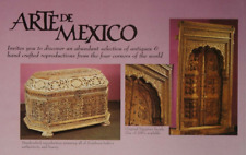 Arte De Mexico North Hollywood Showroom Ornate Furniture Vintage Print Ad 1995 picture
