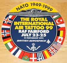 1999 RIAT Royal International Air Tattoo NATO 50th Anniversary USAF B-2 Sticker picture