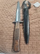 WW1 GERMAN BOOT KNIFE FIGHTING KNIFE Original  And Rare Mint Example  Marked picture